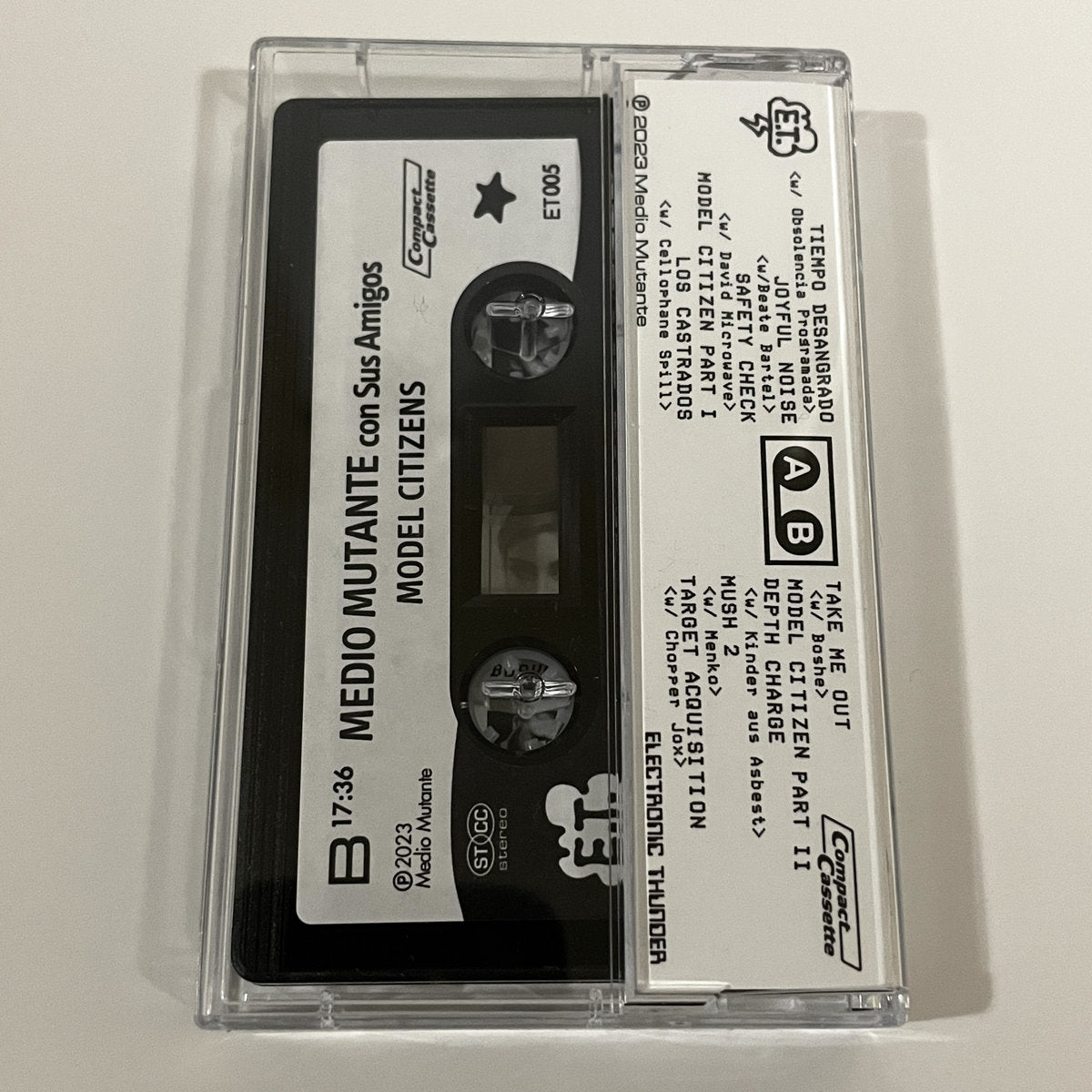Medio Mutante "Model Citizens" cassette album