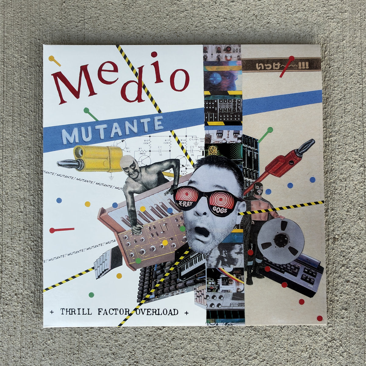 Medio Mutante "Thrill Factor Overload" album 12" record