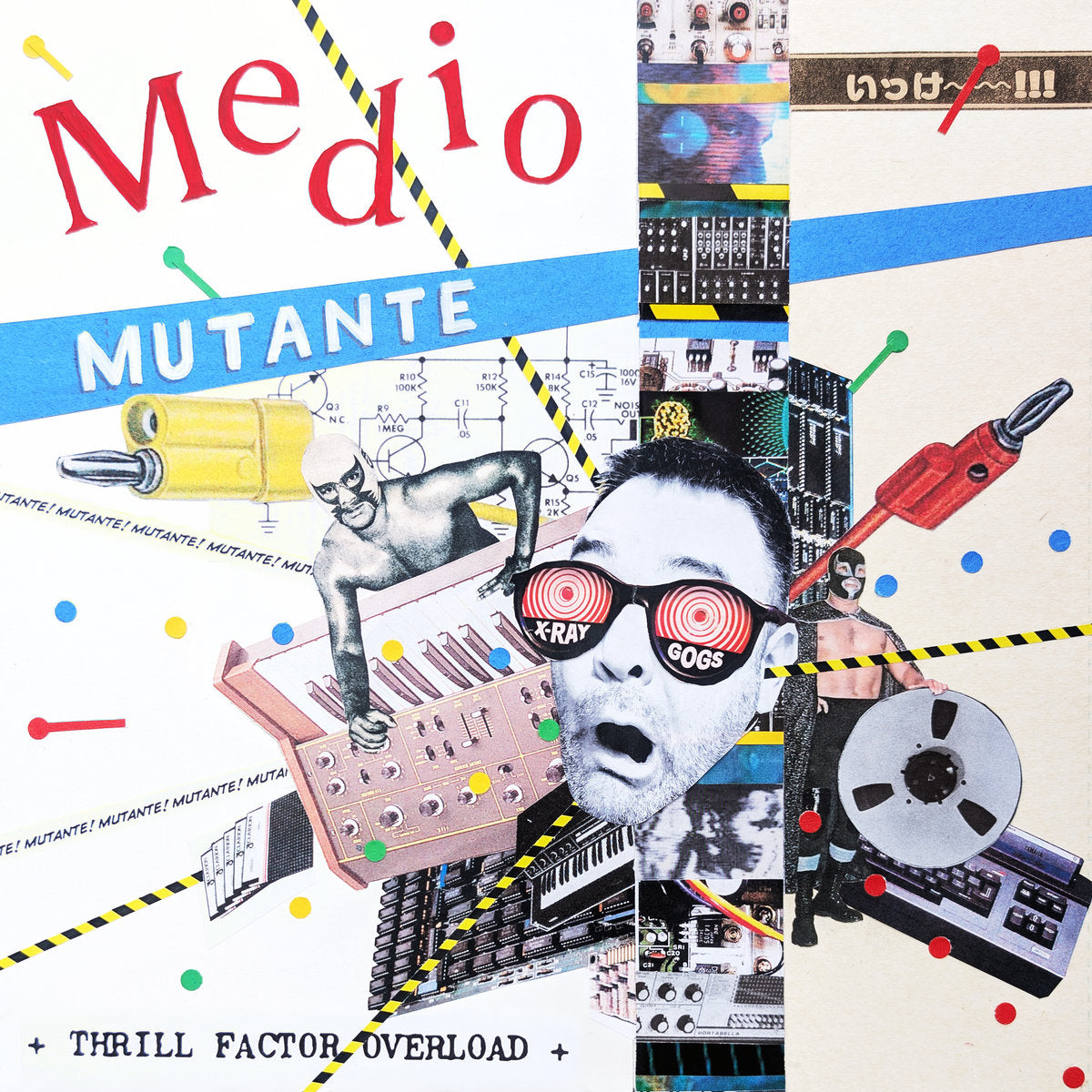 Medio Mutante "Thrill Factor Overload" album 12" record