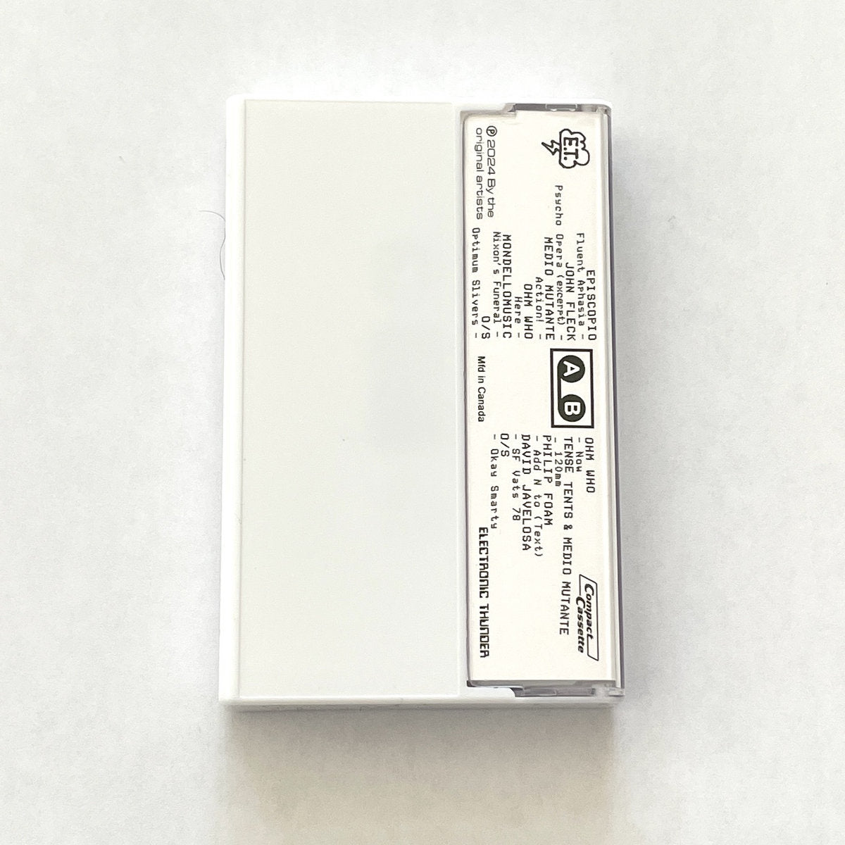 Various Artists "Art Yelling" cassette compilation